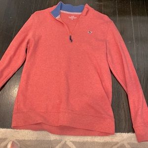 Vineyard vines three-quarter zip size XL boys